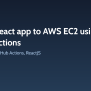 Deploy React App To AWS EC2 Using GitHub Actions - Lightrains