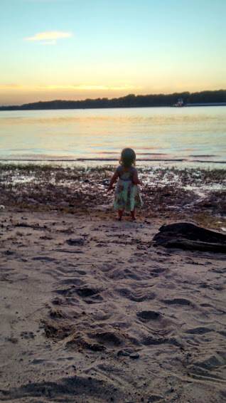 Shiloh's Beach Time~ Sunset Beach, Rock Island, IL