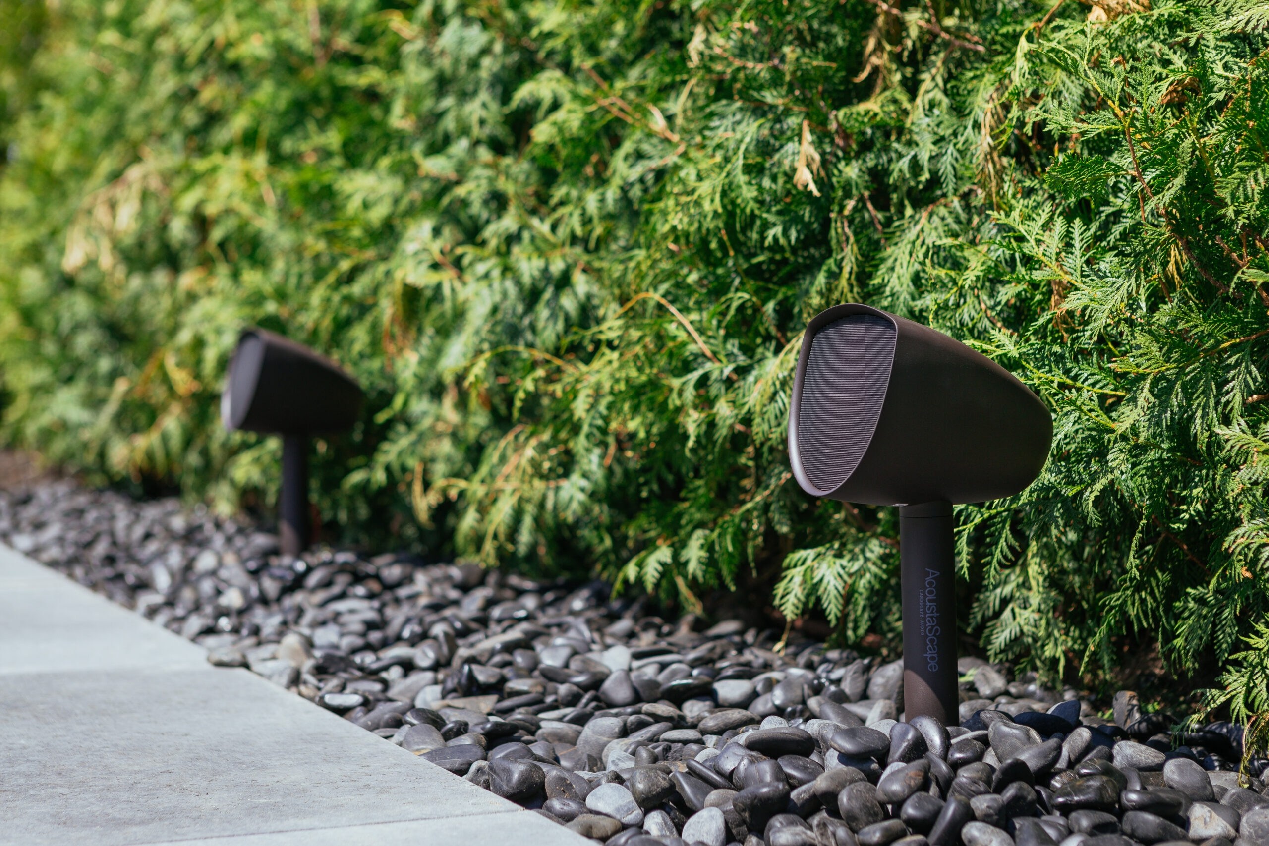 Outdoor sound system installation