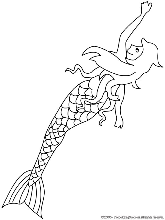 mermaid coloring page audio stories for kids free coloring pages