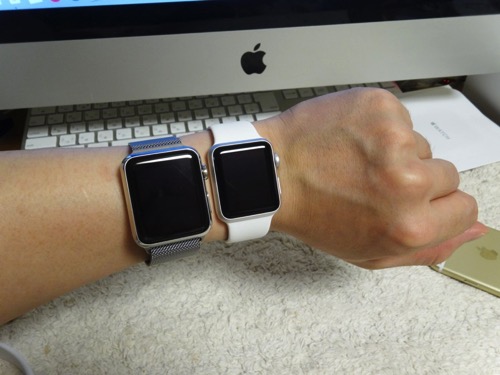 開封レビュー】完成度が凄い！Apple Watch42mmミラネーゼループとSport