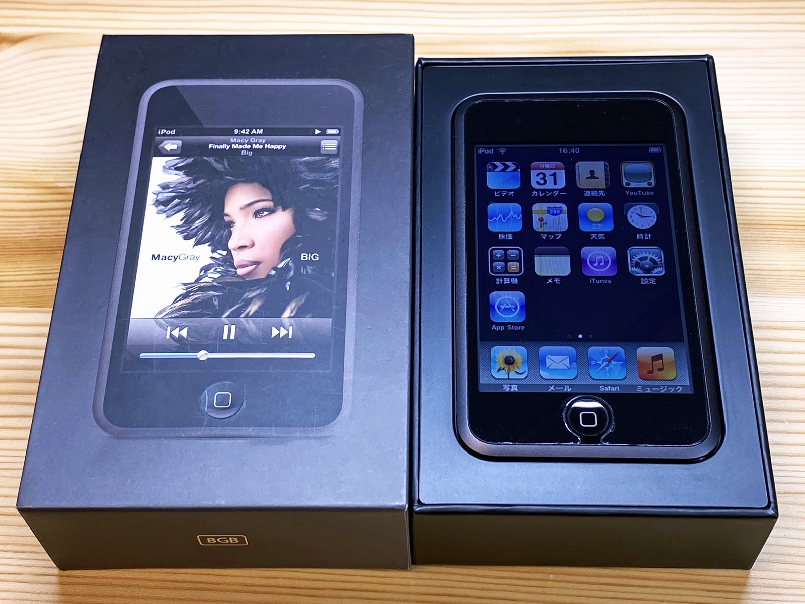 14年前に発売の初代iPod touchを久しぶりに使ってみた！