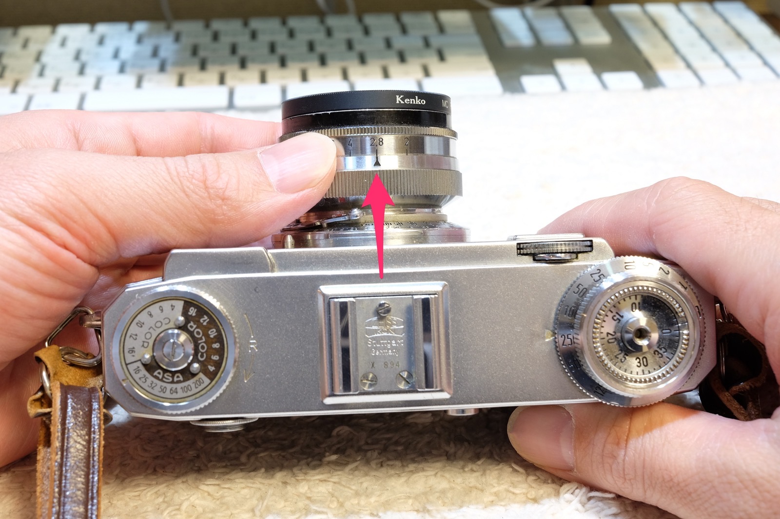 レンジファインダーカメラ「Contax IIa」で撮影に挑戦しました！外観と