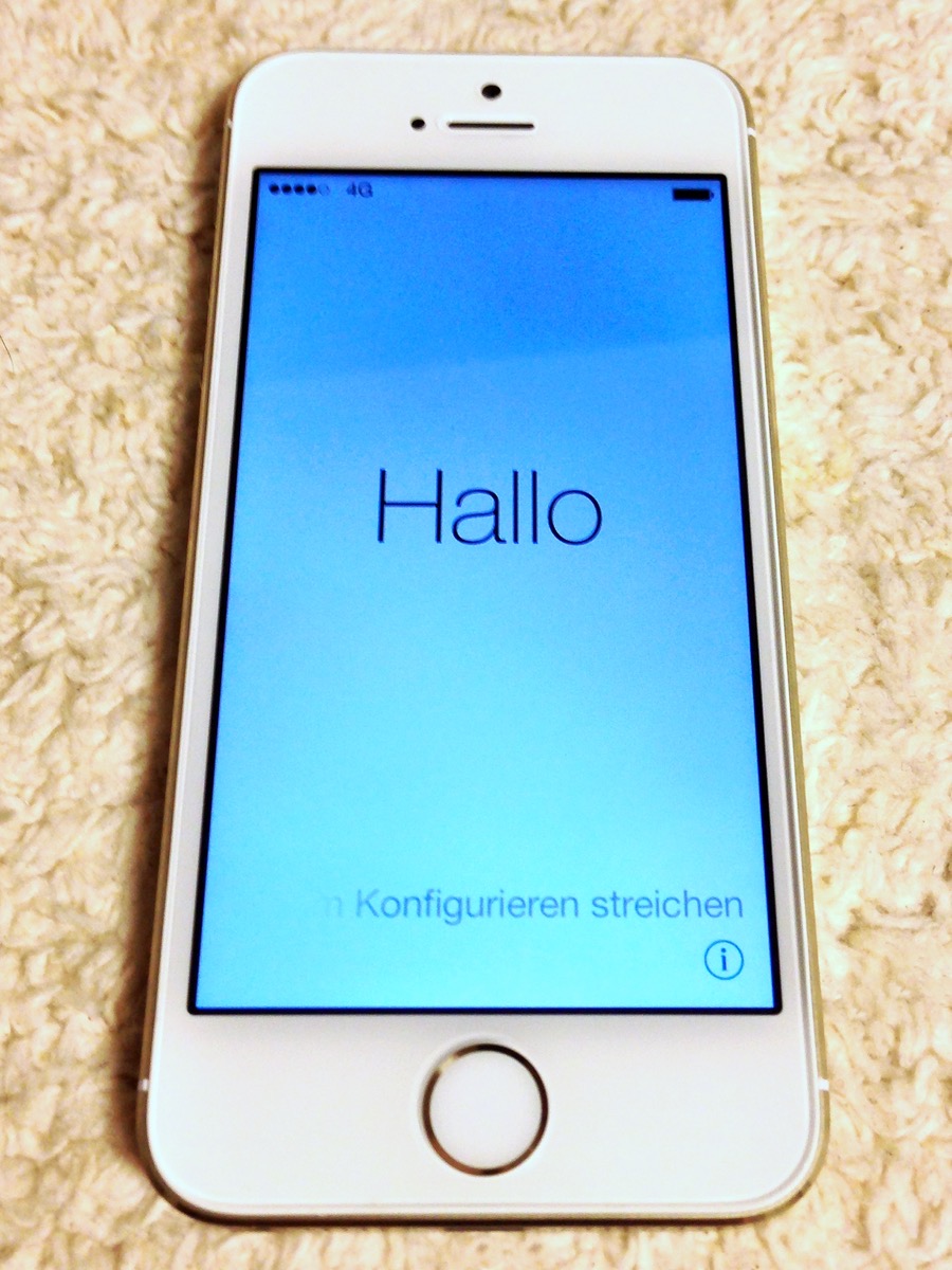 iPhone5sゴールド購入！開封レビュー