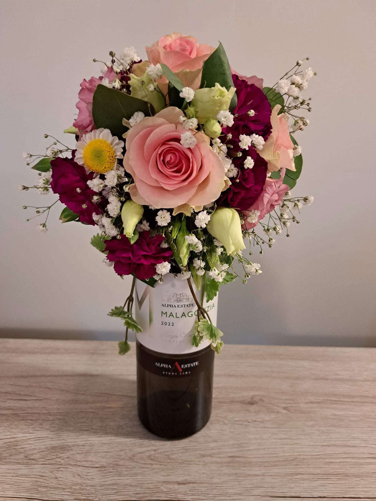 Lilleseade/kaunistus pudelile