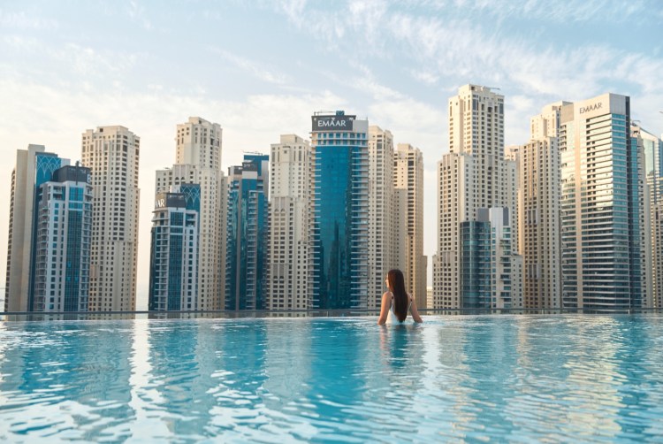Rooftop Pool | Vida Dubai Marina & Yacht Club