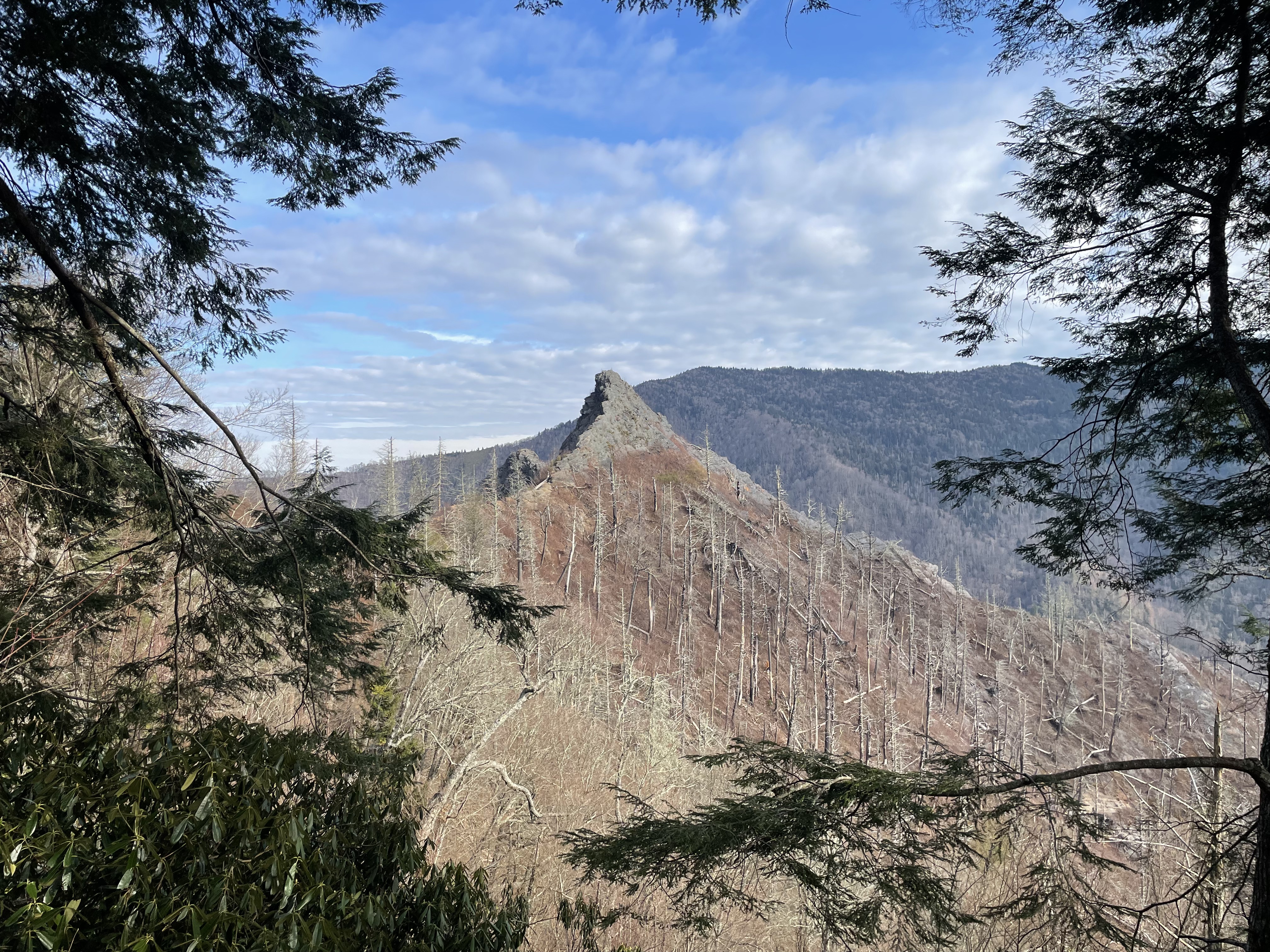 Chimney Top hike in Great Smoky Mountains National Park