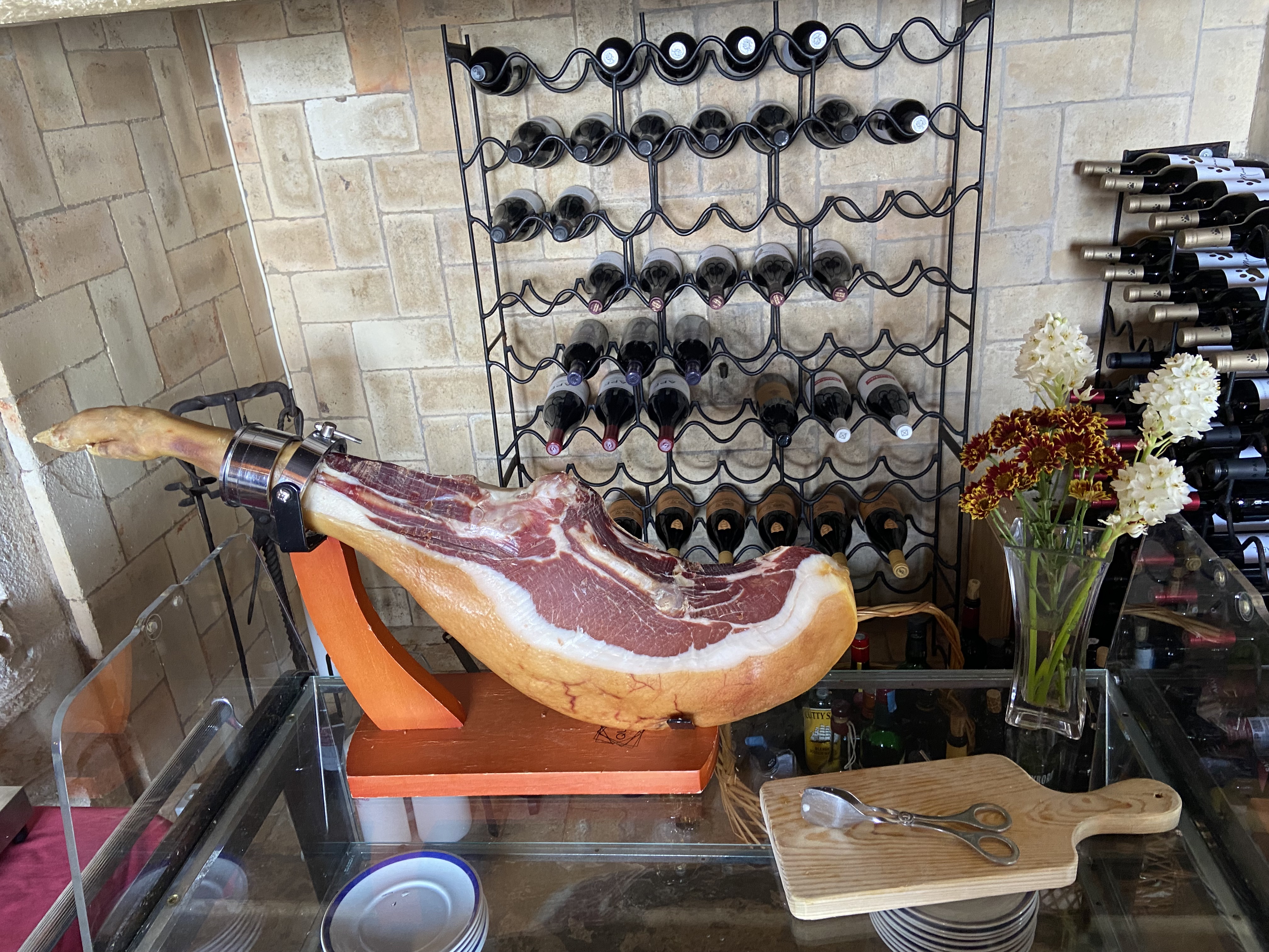 Jamón at Pousada Castelo Óbidos