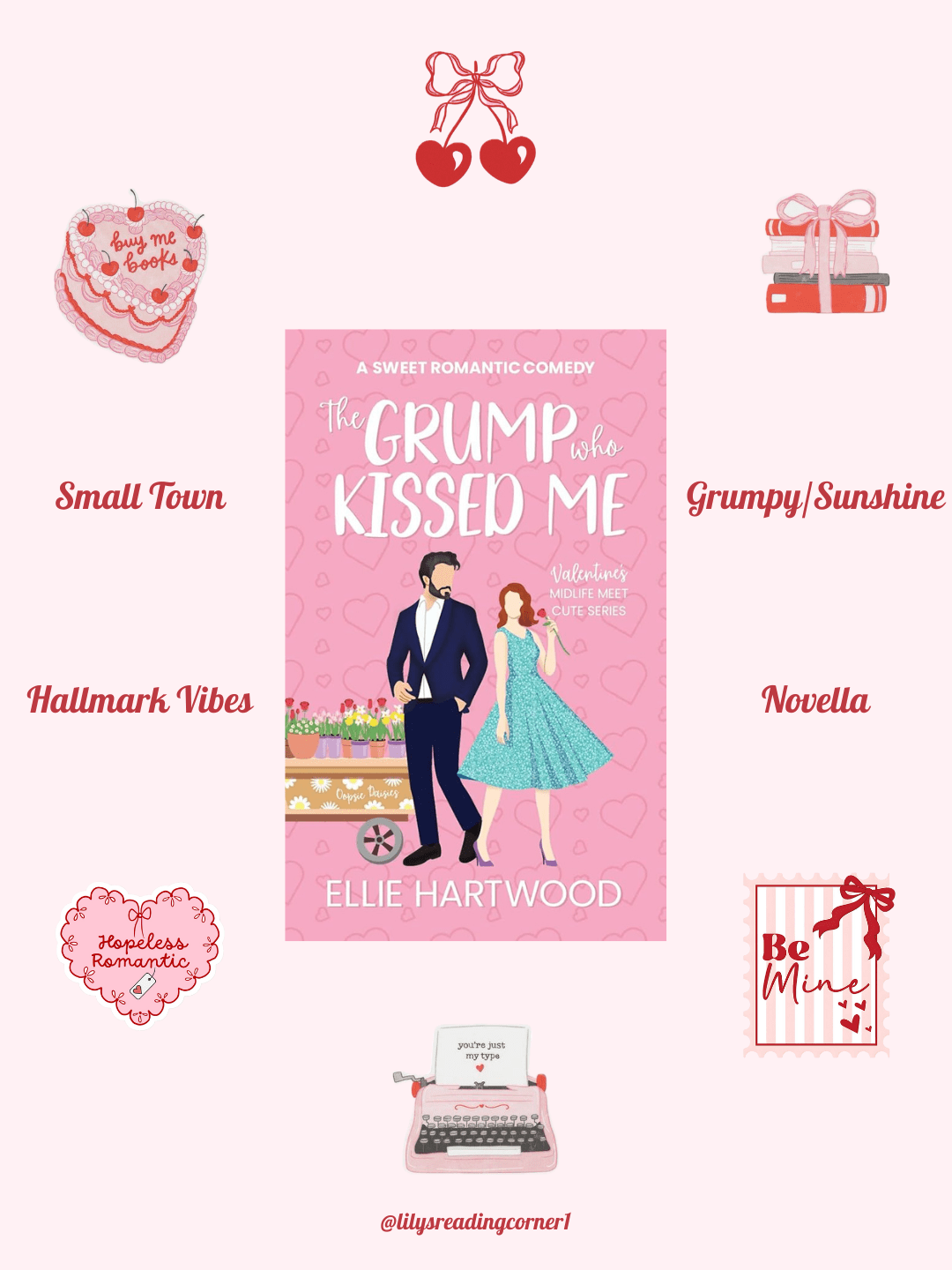 The Grump Who Kissed Me by Ellie Hartwood