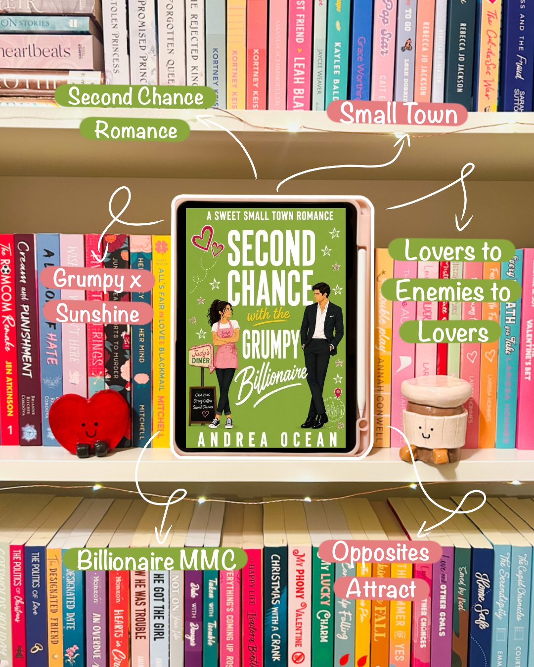Second Chance With The Grumpy Billionaire by Andrea Ocean (Book 9)