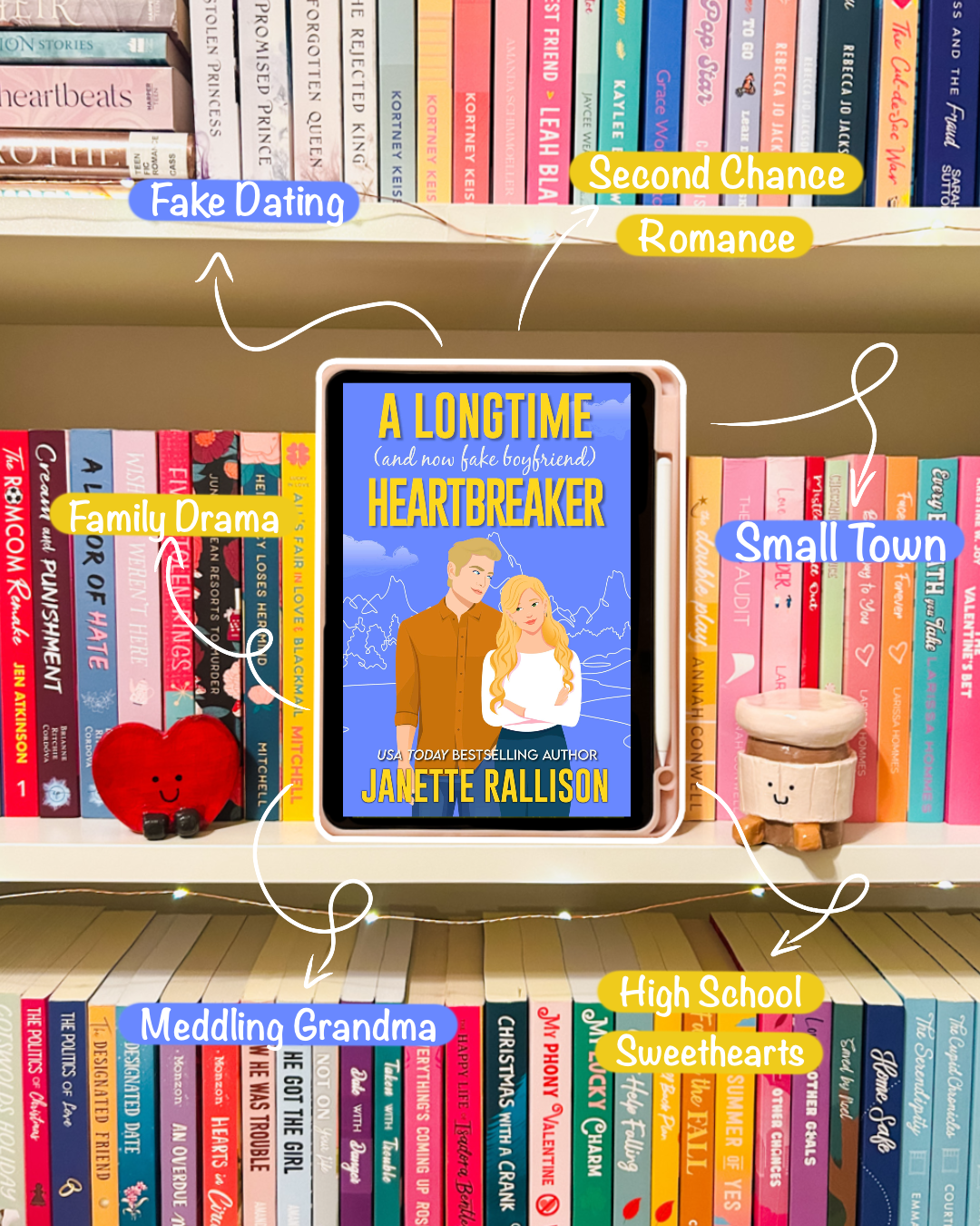 A Longtime (and now fake boyfriend) Heartbreaker by Janette Rallison (Book 4)