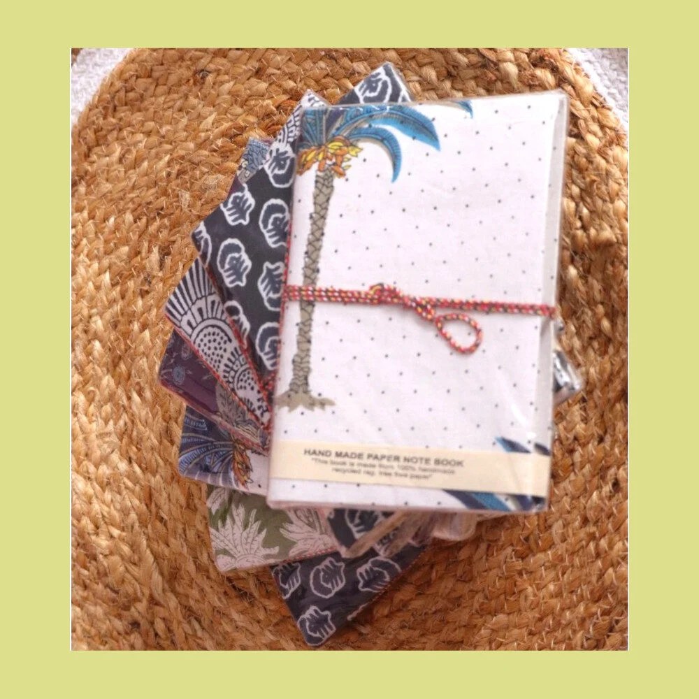 Journal handmade paper notebooks