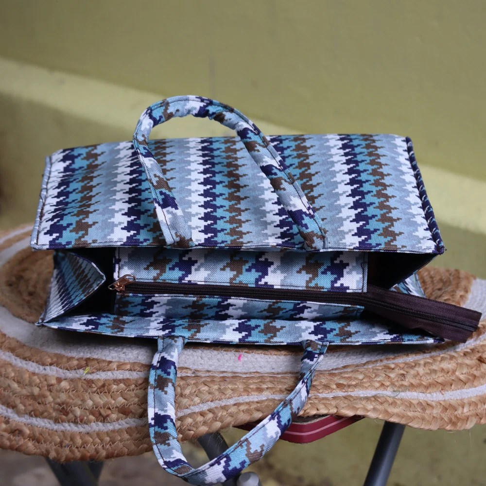 denim-type handbags
