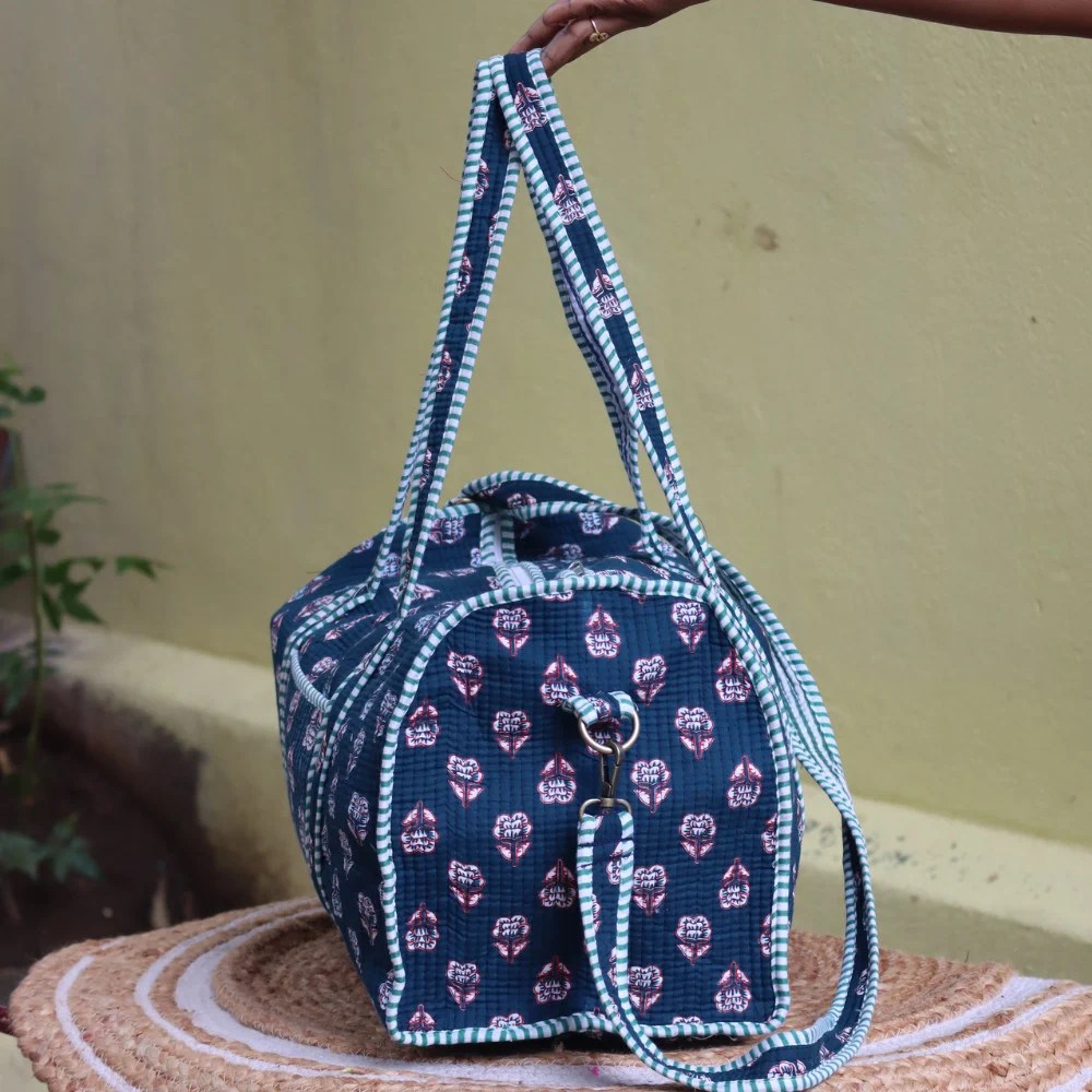 quilted travel duffel bags