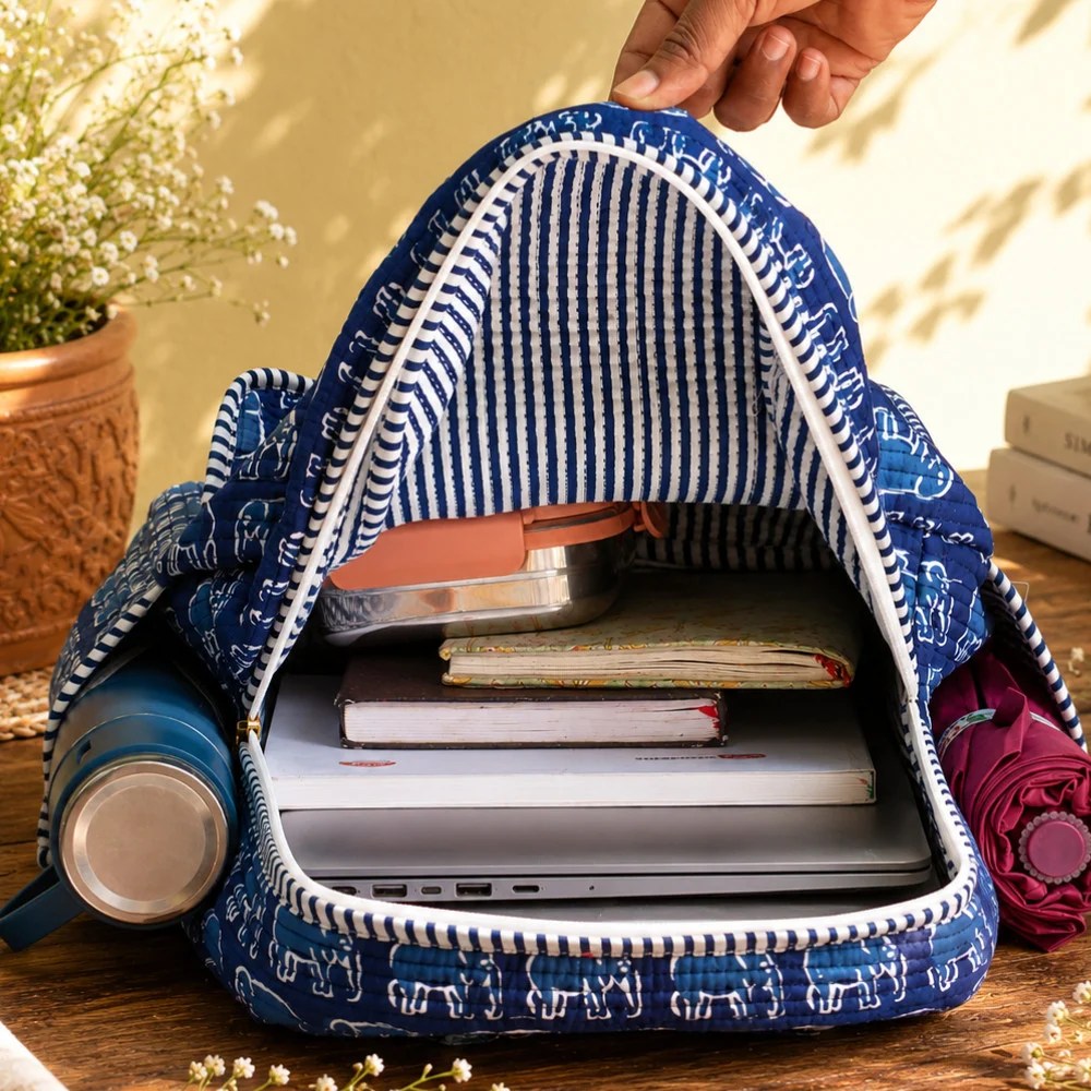 quilted college bags
