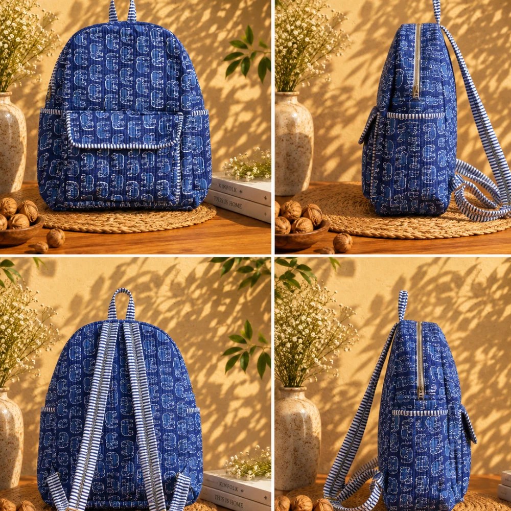 quilted backbag