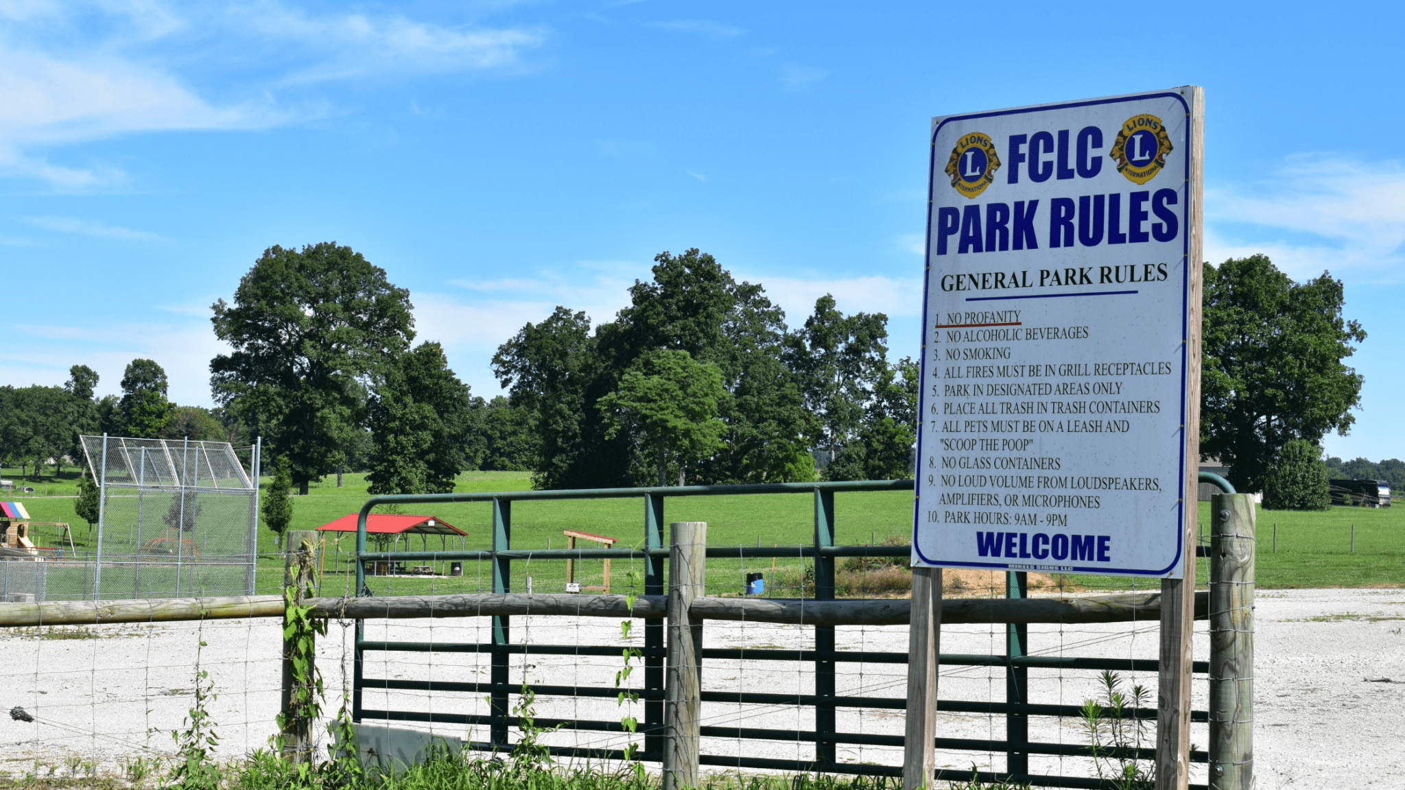 Fayetteville lions park