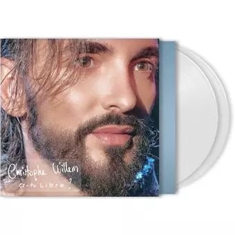Pochette de Es-tu libre ? en vinyle coloré Fnac par Christophe Willem