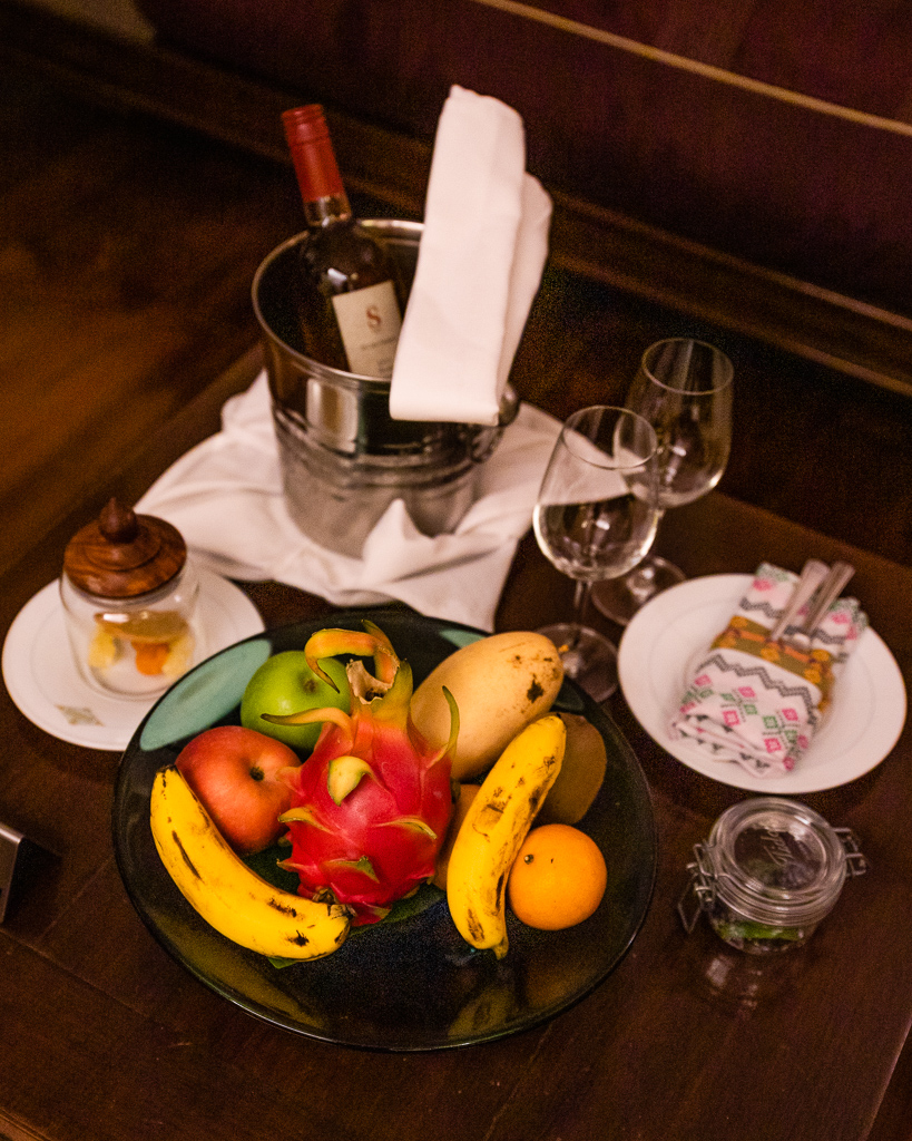 Belmond Governor's Residence, welcome treats - Yangon, Myanmar