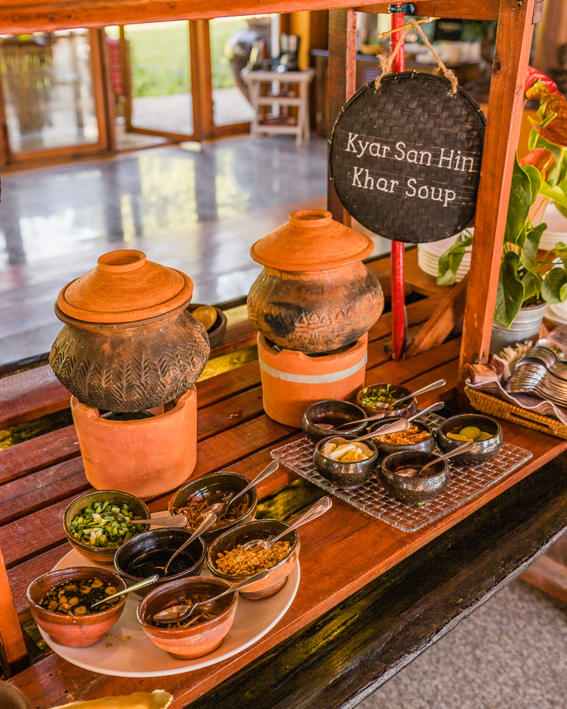 Villa Inle Boutique Resort, breakfast - Inle Lake, Myanmar