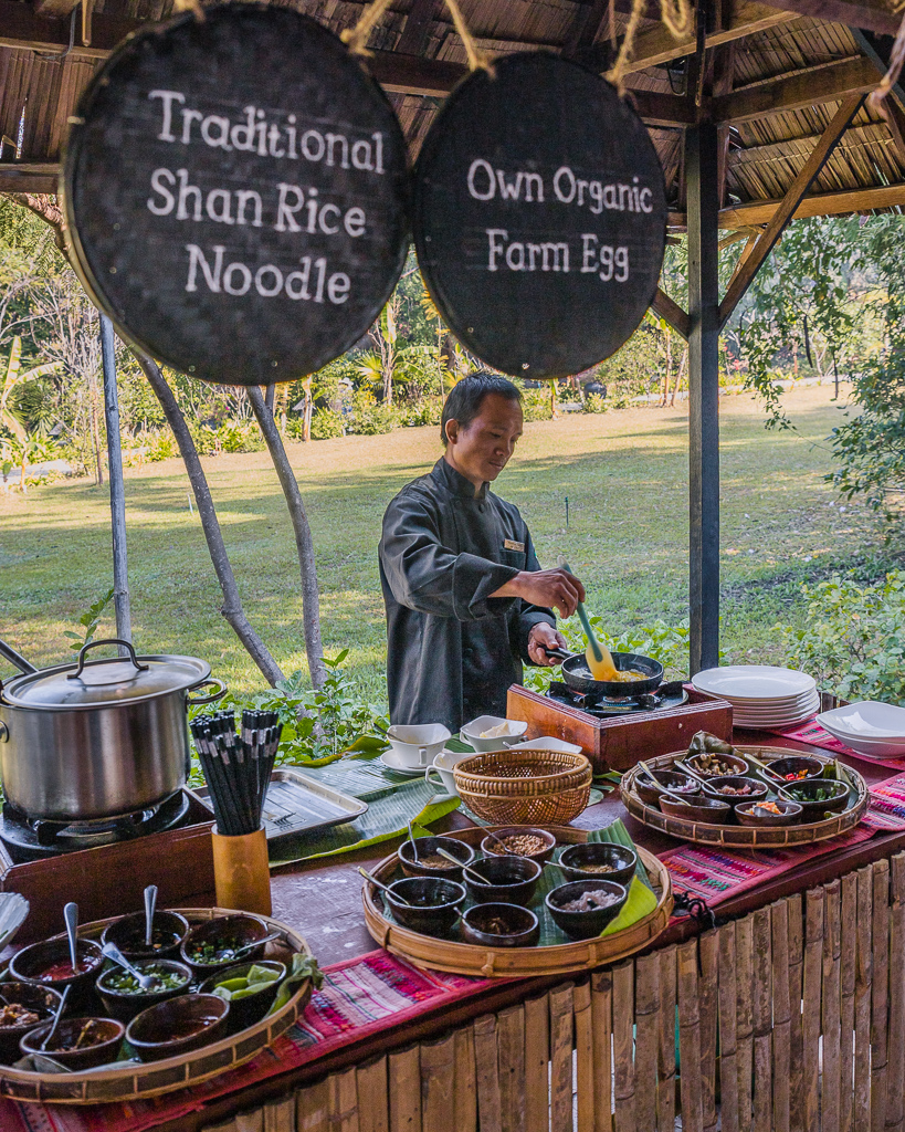 Villa Inle Boutique Resort, breakfast - Inle Lake, Myanmar