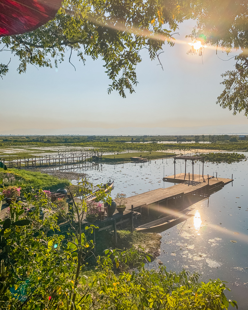 Villa Inle Boutique Resort, view - Inle Lake, Myanmar