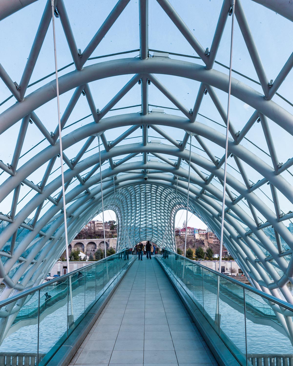 The Bridge of Peace in Tbilisi - Georgia