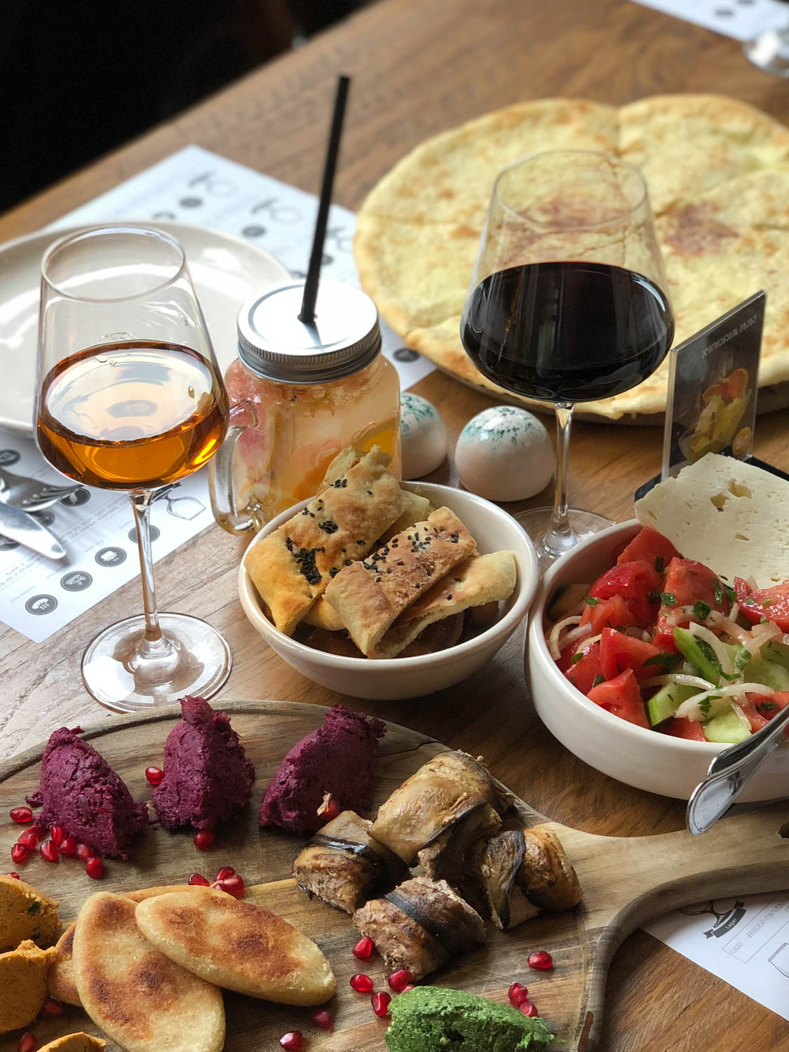 Georgian wines in Tbilisi - Georgia
