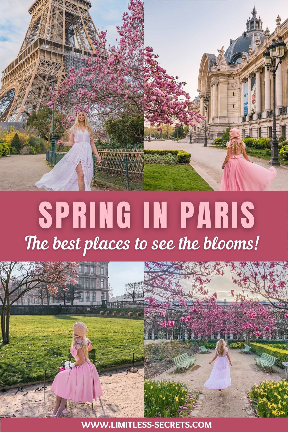 Paris in spring is a dream! If you are wondering where the best places to see blooms in Paris are, I got you covered! With this ultimate guide about spring in Paris you will know where to enjoy and capture all the blossoms in Paris during the springtime! You will also get all my local tips for the most instagrammable places in Paris in spring!