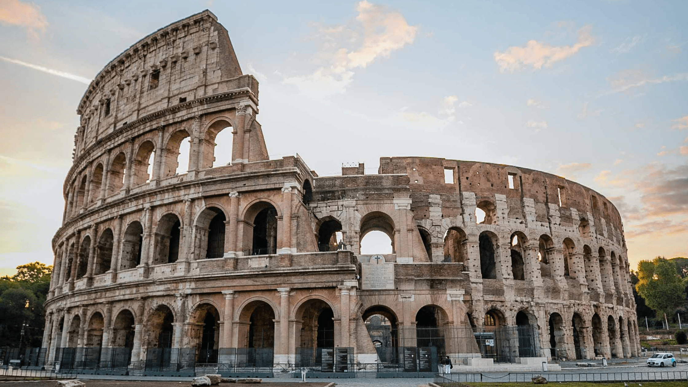 The Colosseum in Rome