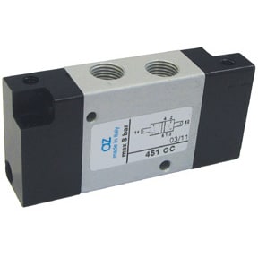 451MC 5/2 Pilot Spring Operated Valve 1/8 bsp 451 MC - Limitless Systems