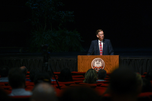 BREAKING: Tech president announces retirement