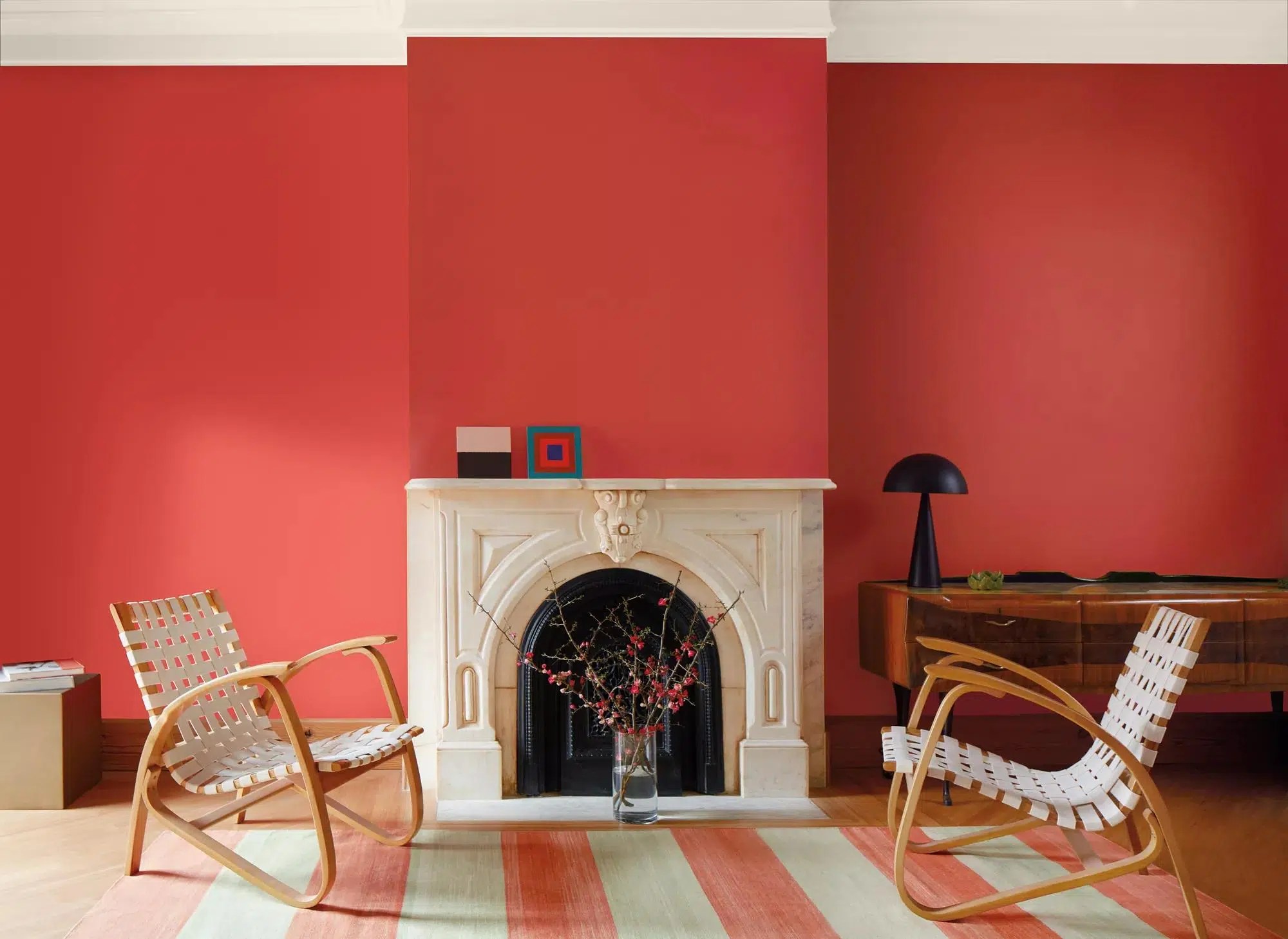 Benjamin Moore Raspberry Blush COTY Colot of the Year Raspberry Blush