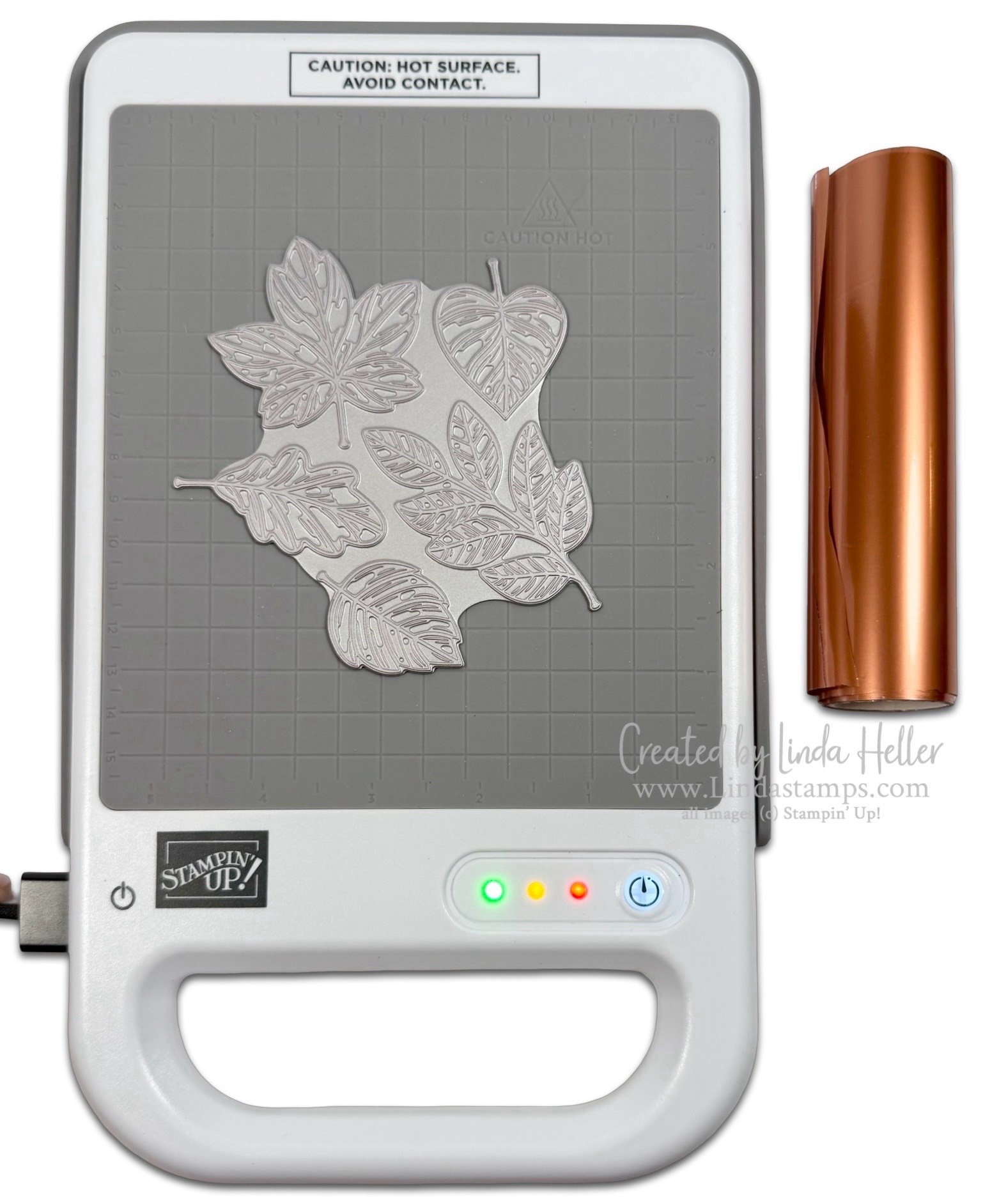 Video: Let's Hot Foil: Start to Finish | Linda Heller-Stamping School