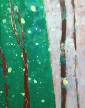 Woods I 2013 Oil on canvas 50 x 40cm