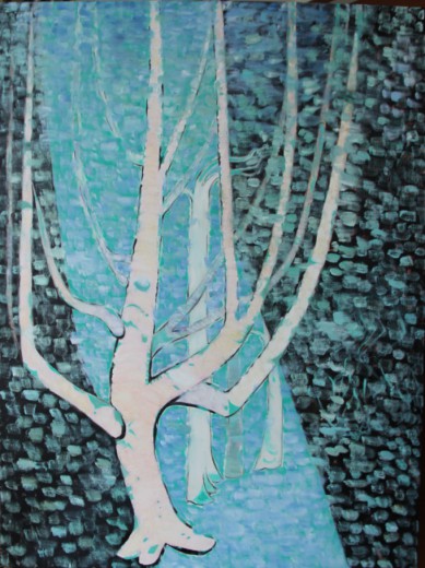 Mint 2013 Oil on canvas 120 x 90cm