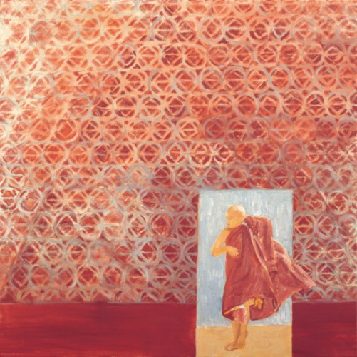 The Cycle 2003 Oil on canvas 76 x 76cm (sold)