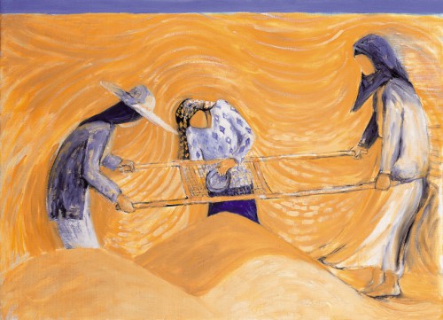 Heatwave 2003 Oil on canvas 50 x 70cm