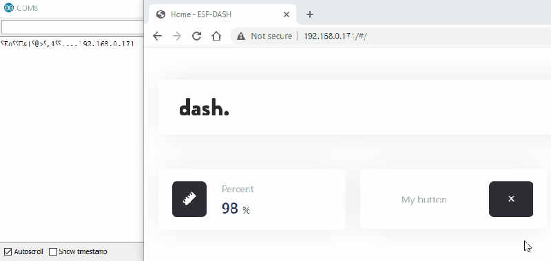 Github Stevermann Esp Dash Simulation Of The Dash Button Using An Esp8266 01 - Ultra HD Abstract Texture - Mobile