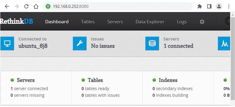 Install Rethinkdb Inside Docker Container In Linux Lindevs