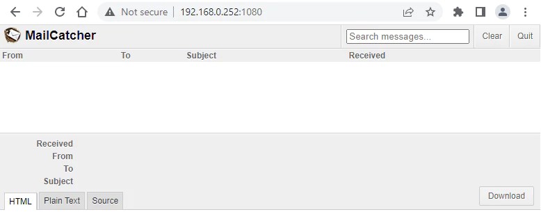 Install MailCatcher Inside Docker Container In Linux | Lindevs
