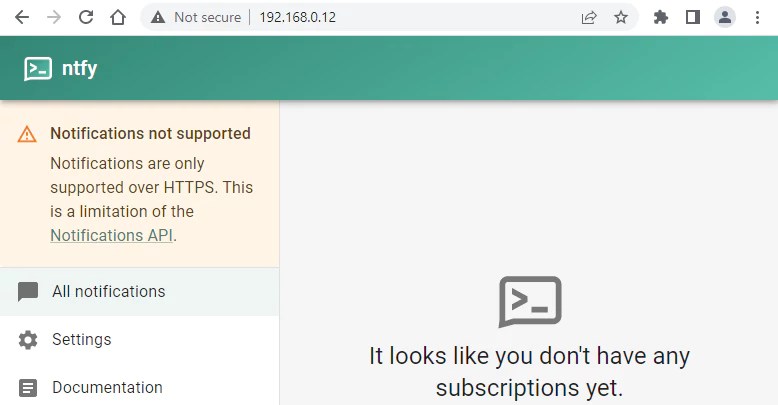 Install Ntfy Inside Docker Container In Linux | Lindevs