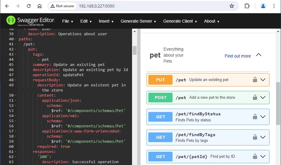 Install Swagger Editor Inside Docker Container On Linux | Lindevs