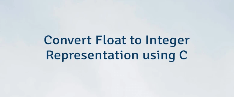 Convert Float To Int In C Using 4 Ways How To Convert Float To - 8K Nature Illustrations for Desktop