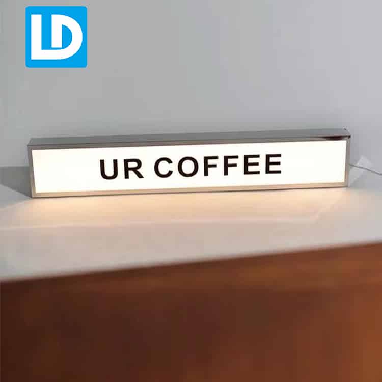 Custom Indoor Light Box Sign