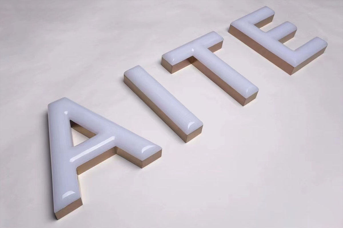 Lighted Letter Signs for Business with LED Illumination