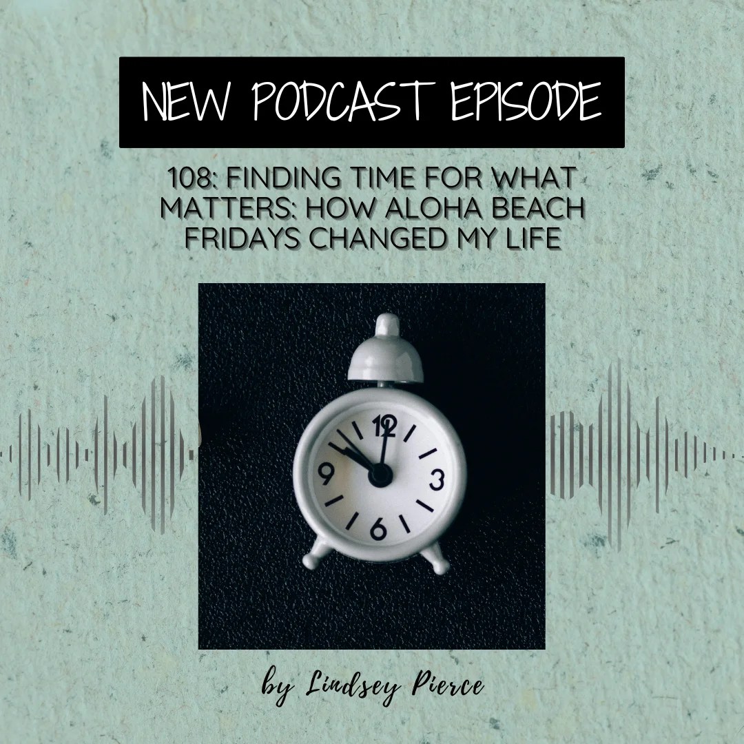 Getting control of your schedule and time management to help you not miss the moments.