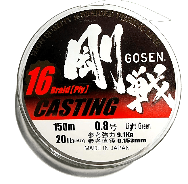 Tresses Gosen Jigging PE Square 4 Braid