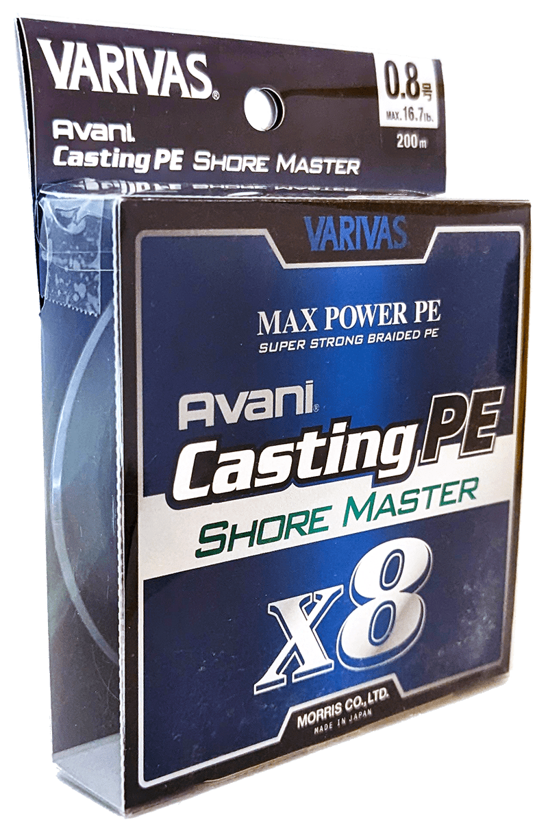 Varivas Avani Casting SMP 300m #PE-12 (Stealth Gray-with Marking Lines