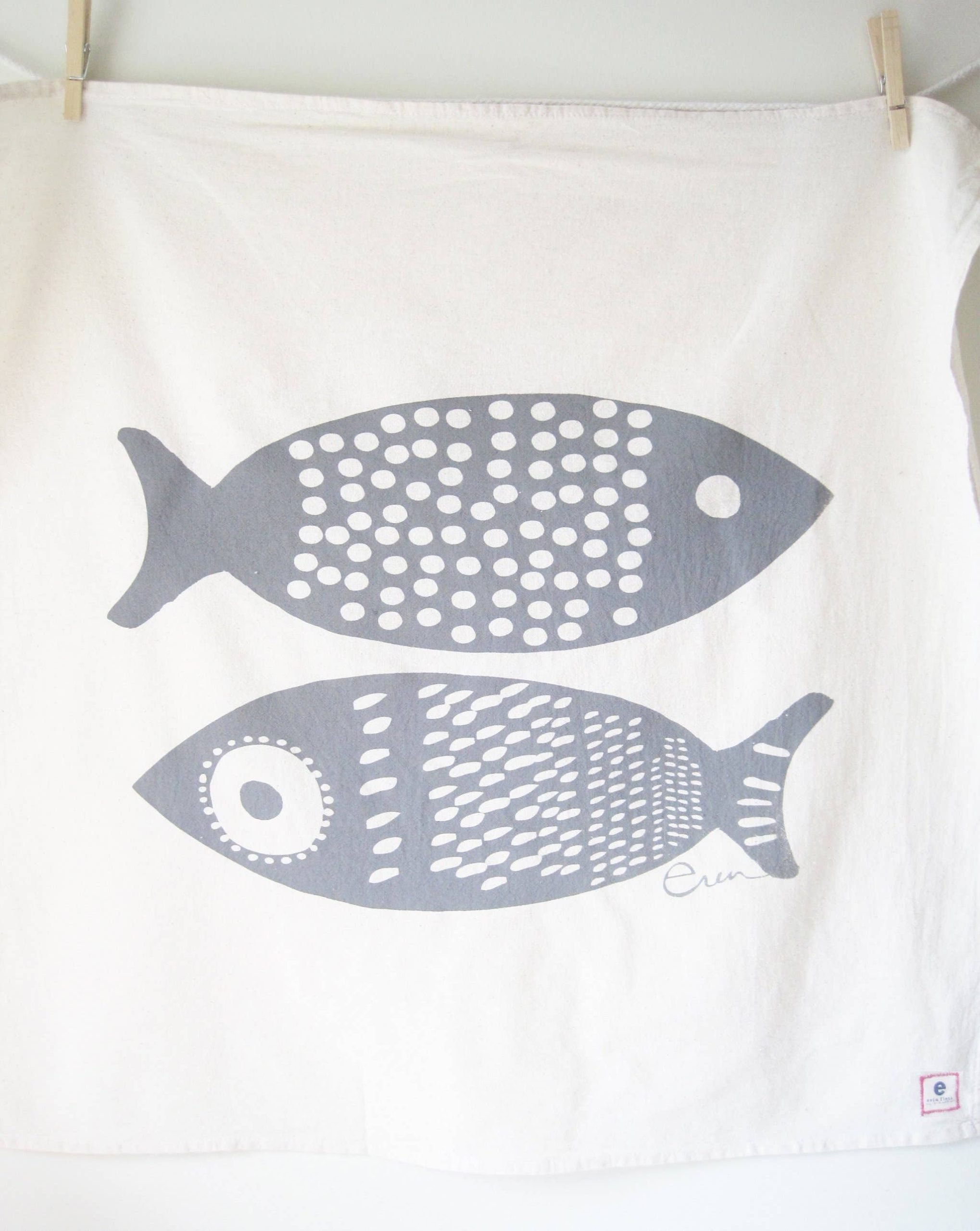 Erin Flett Tuna Tea Towel